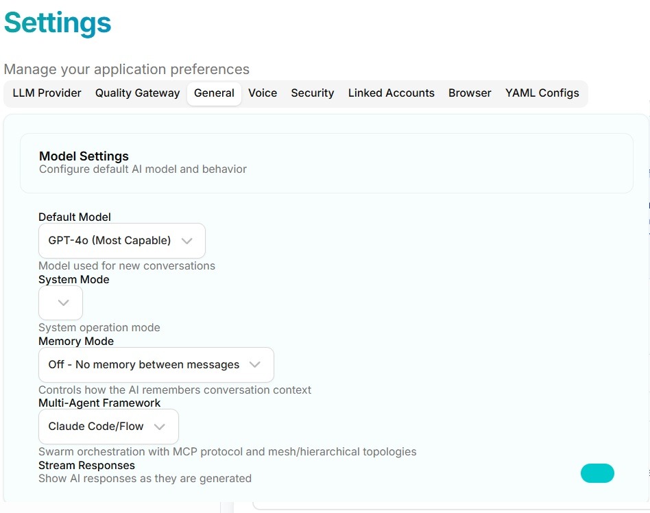 [Your Product] Settings